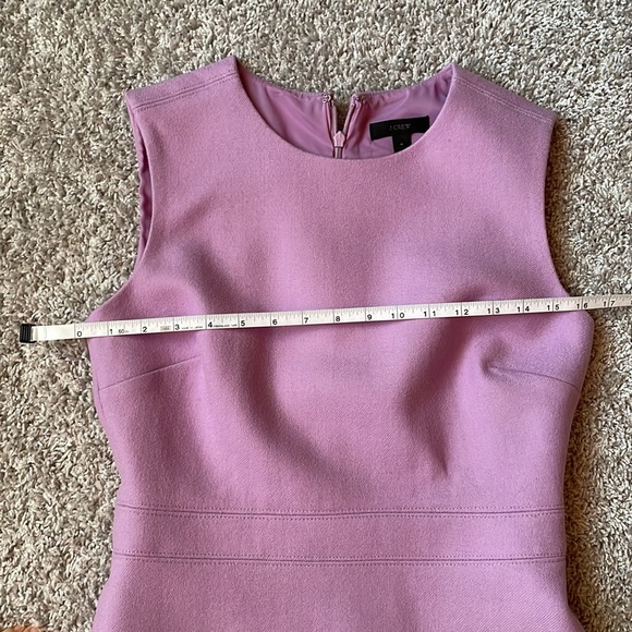 J.Crew A Line Double Serge Wool Dress Size 4 - Picture 6 of 8